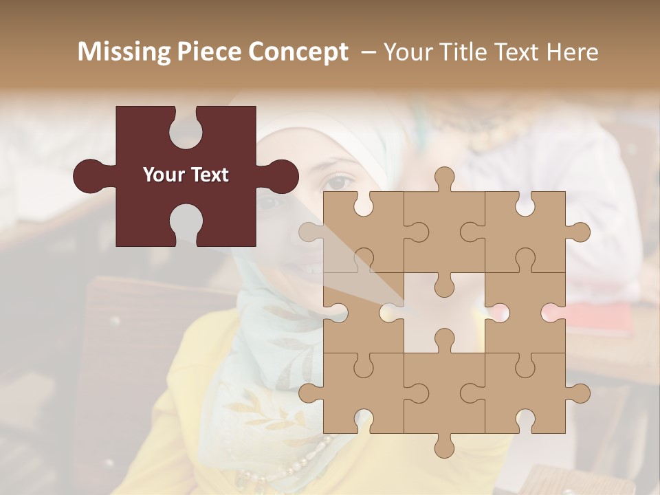 Smile Child Teenager PowerPoint Template