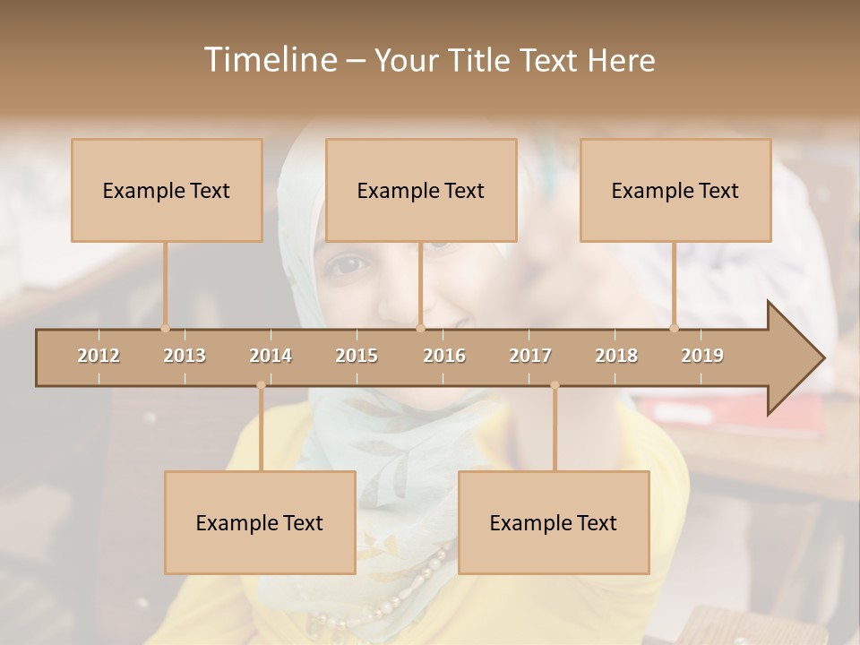 Smile Child Teenager PowerPoint Template