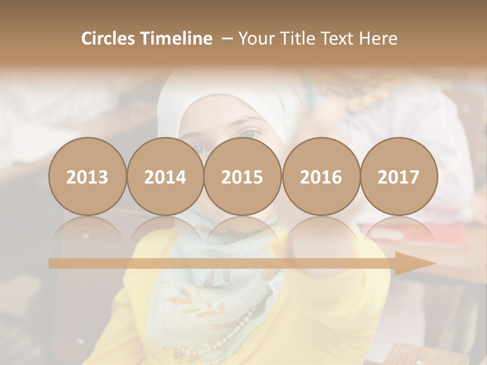 Smile Child Teenager PowerPoint Template