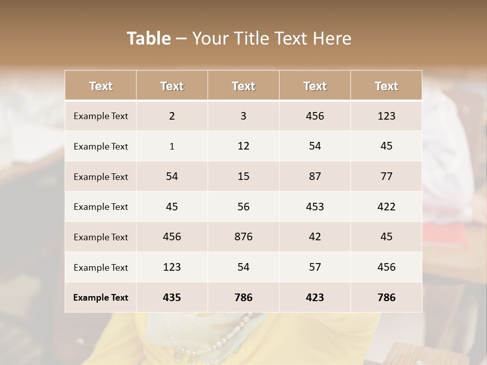 Smile Child Teenager PowerPoint Template