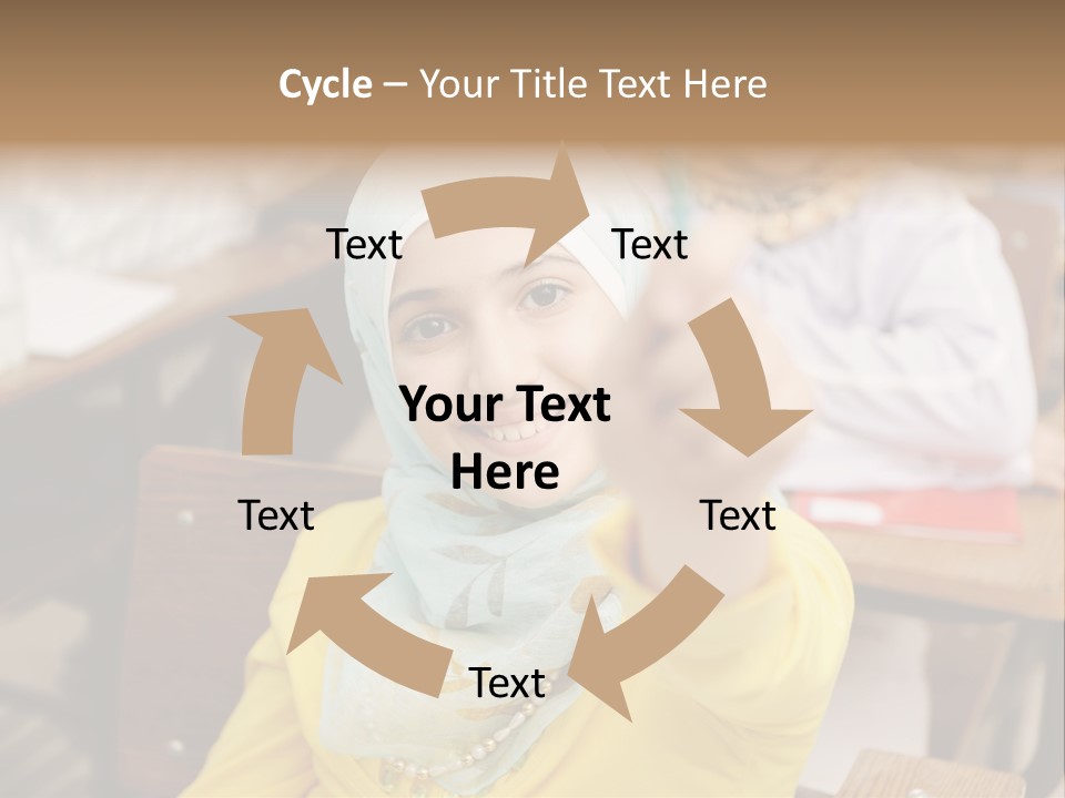 Smile Child Teenager PowerPoint Template