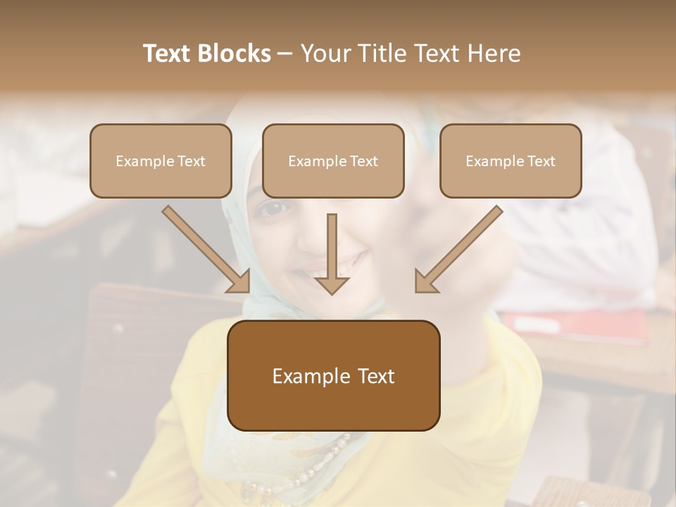 Smile Child Teenager PowerPoint Template