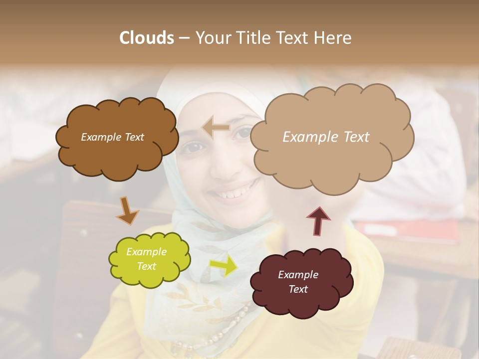 Smile Child Teenager PowerPoint Template