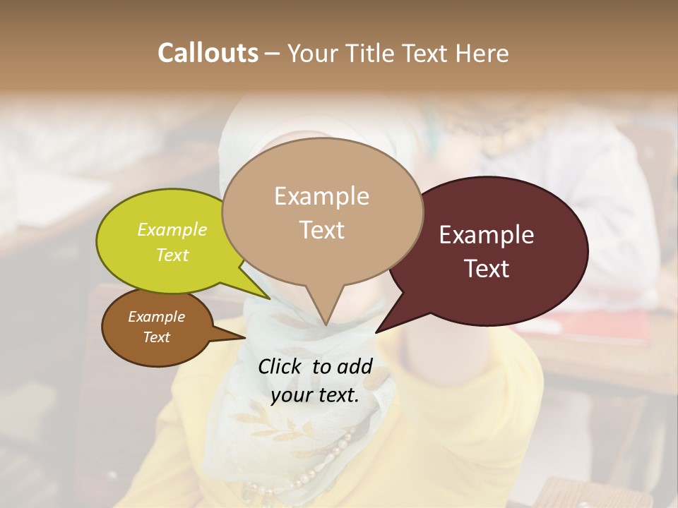 Smile Child Teenager PowerPoint Template