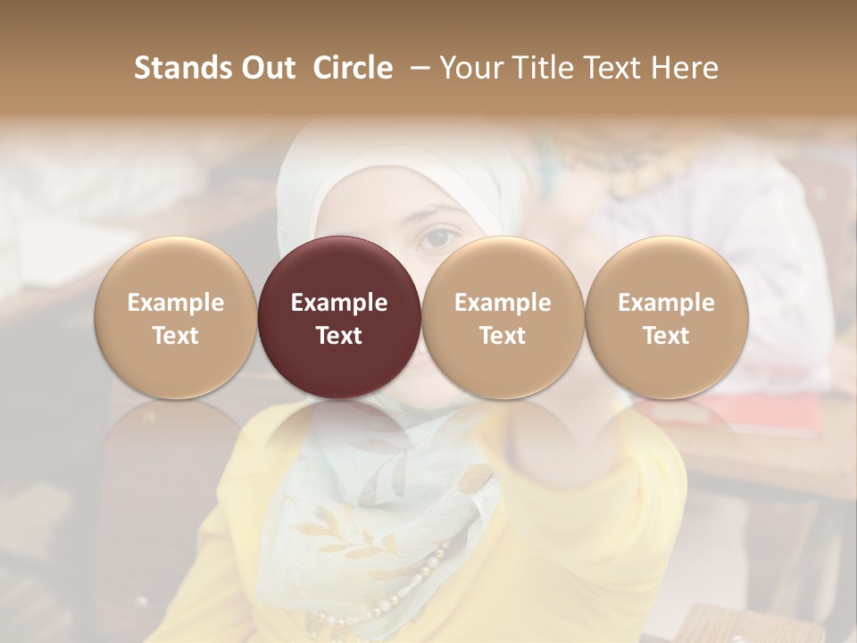 Smile Child Teenager PowerPoint Template