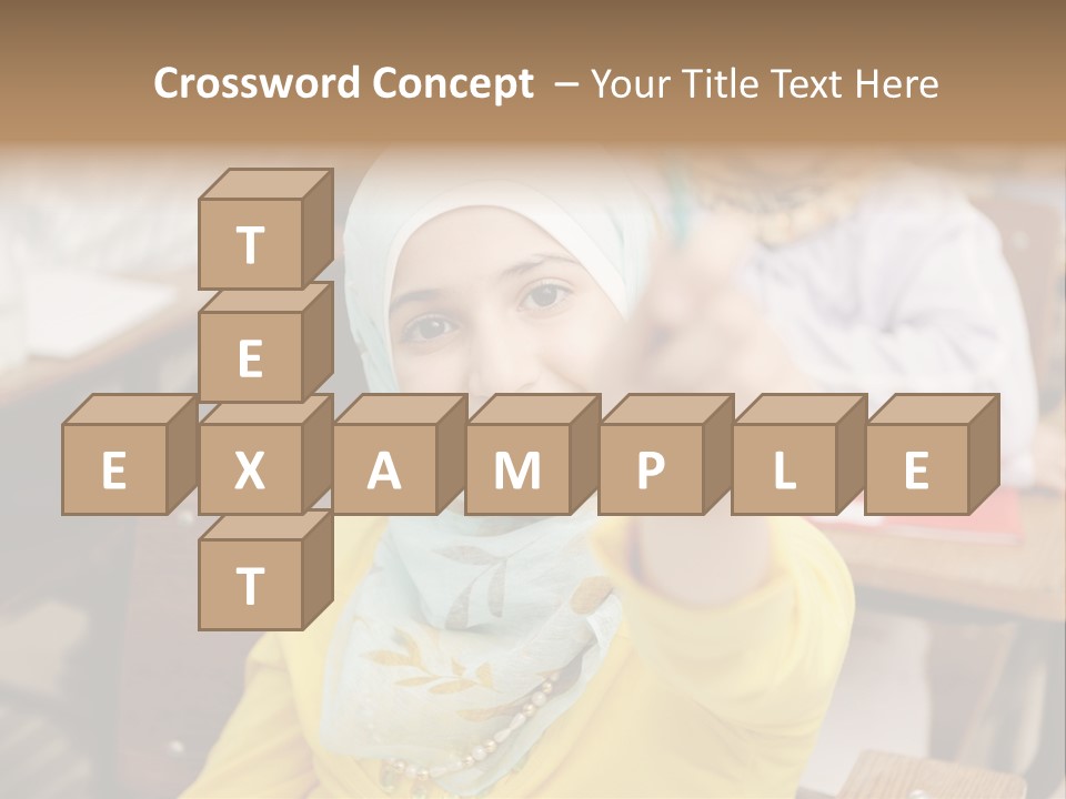 Smile Child Teenager PowerPoint Template