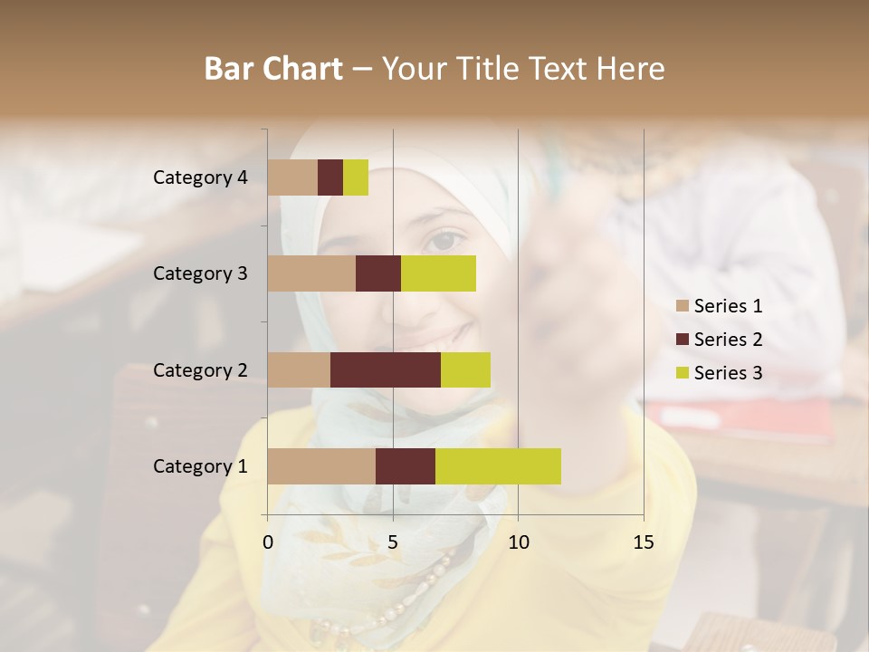 Smile Child Teenager PowerPoint Template