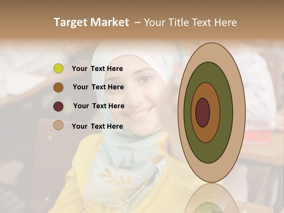 Smile Child Teenager PowerPoint Template