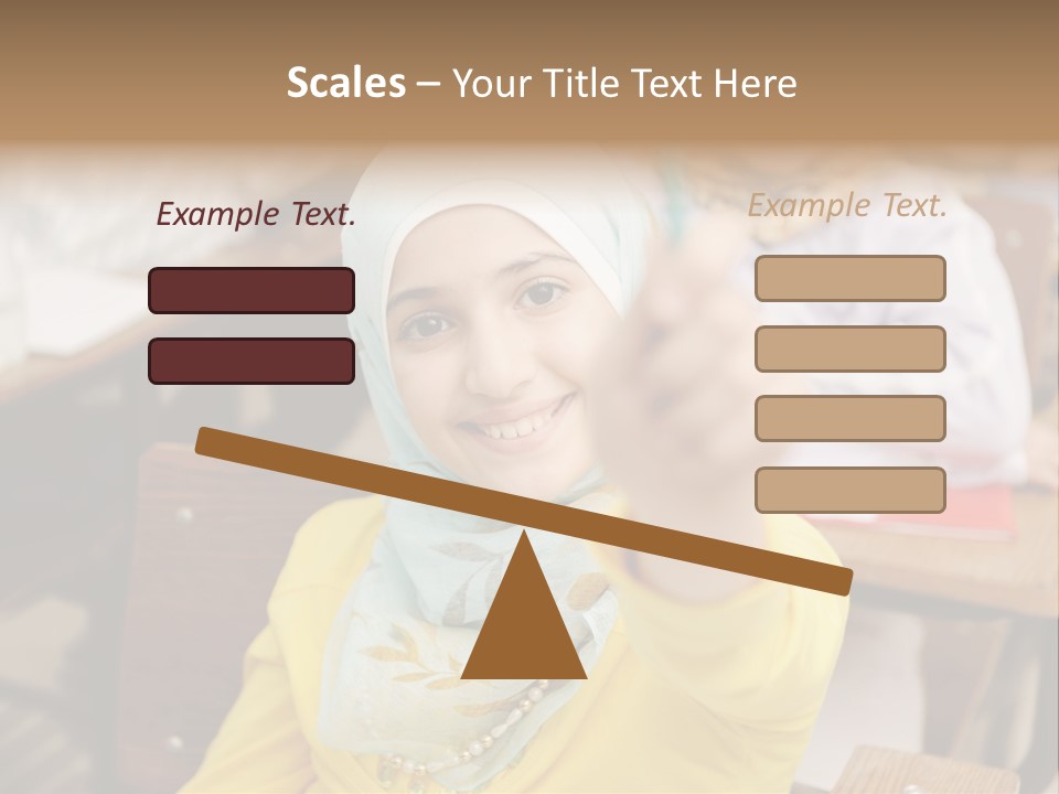 Smile Child Teenager PowerPoint Template