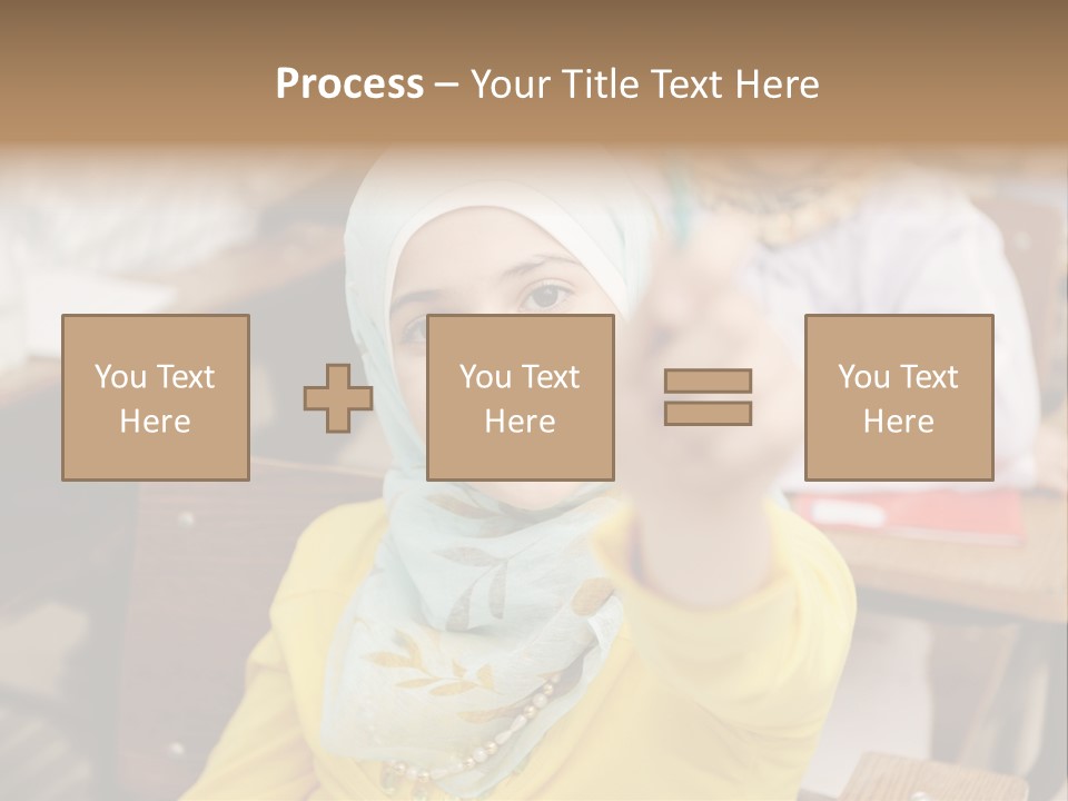 Smile Child Teenager PowerPoint Template