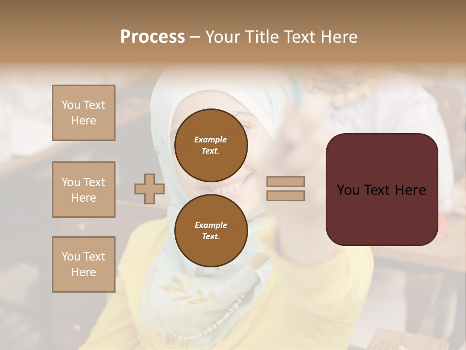 Smile Child Teenager PowerPoint Template