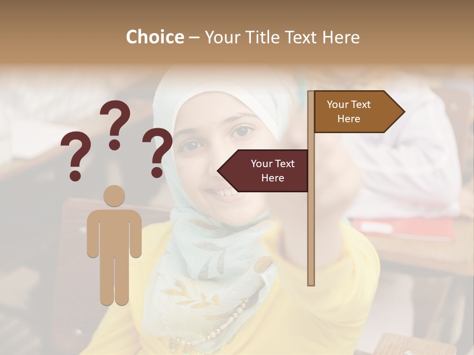 Smile Child Teenager PowerPoint Template