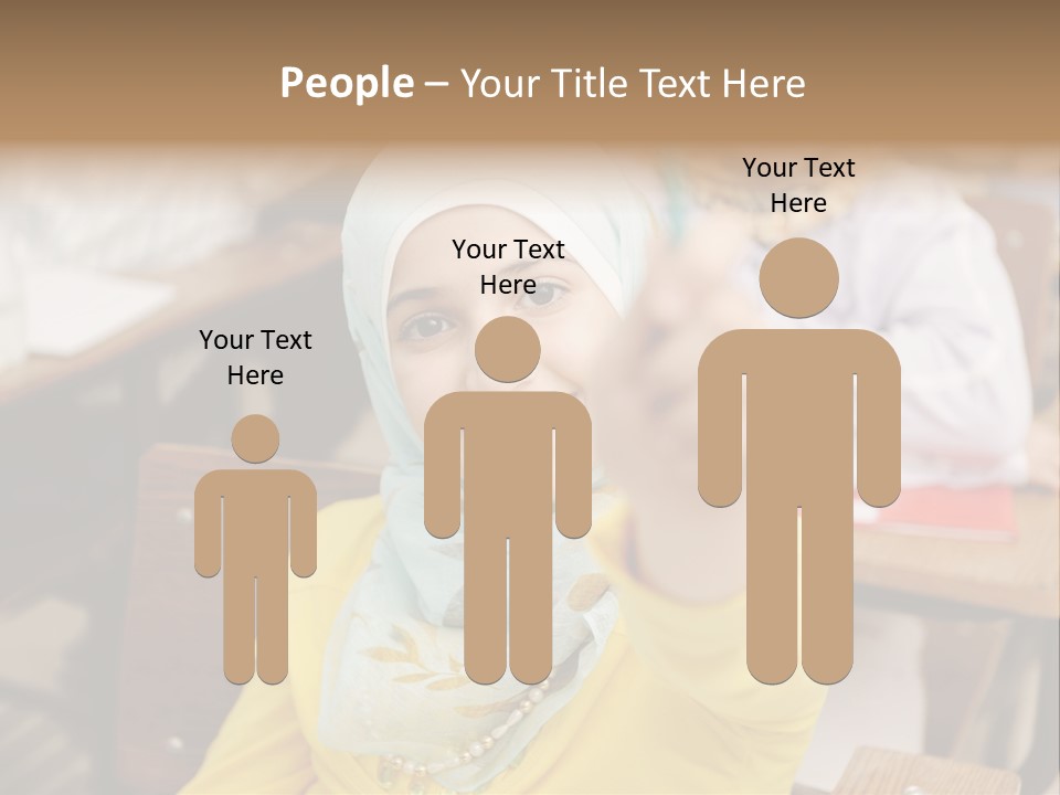 Smile Child Teenager PowerPoint Template