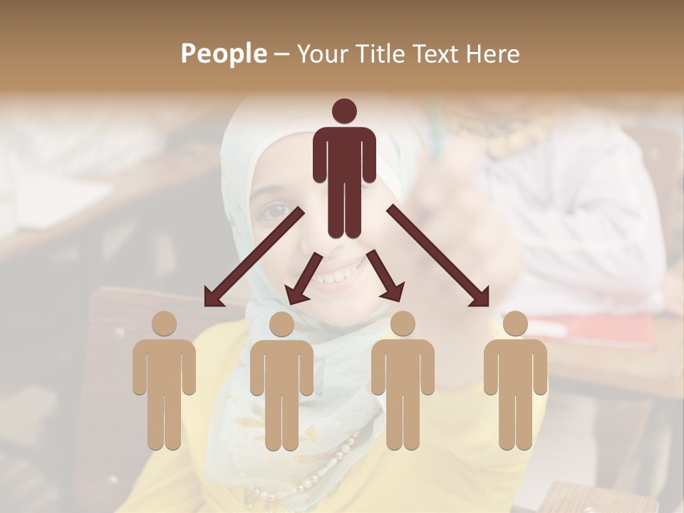 Smile Child Teenager PowerPoint Template