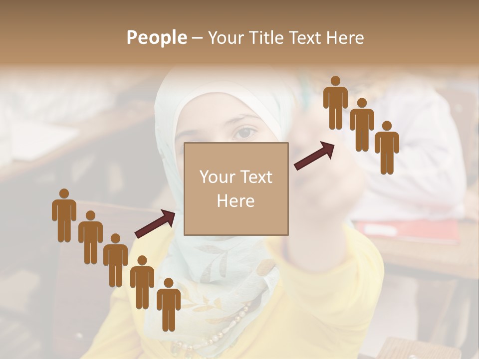 Smile Child Teenager PowerPoint Template