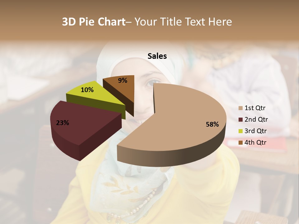 Smile Child Teenager PowerPoint Template