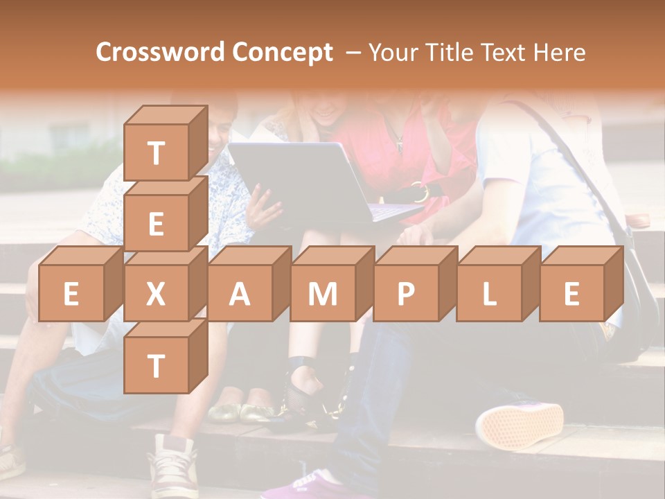 Woman Colour Rucksack PowerPoint Template