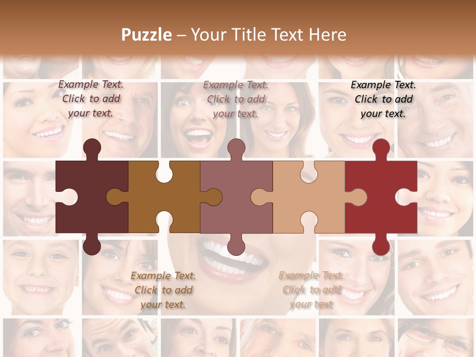 Cheek People Dentist PowerPoint Template