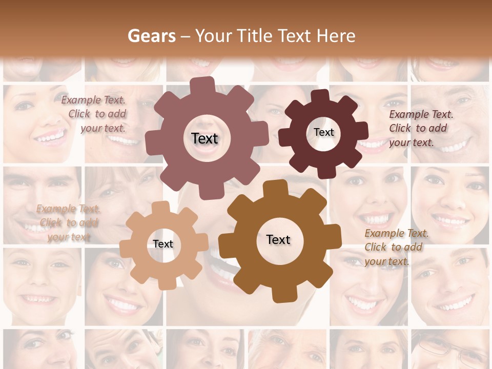 Cheek People Dentist PowerPoint Template