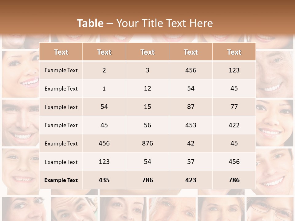 Cheek People Dentist PowerPoint Template