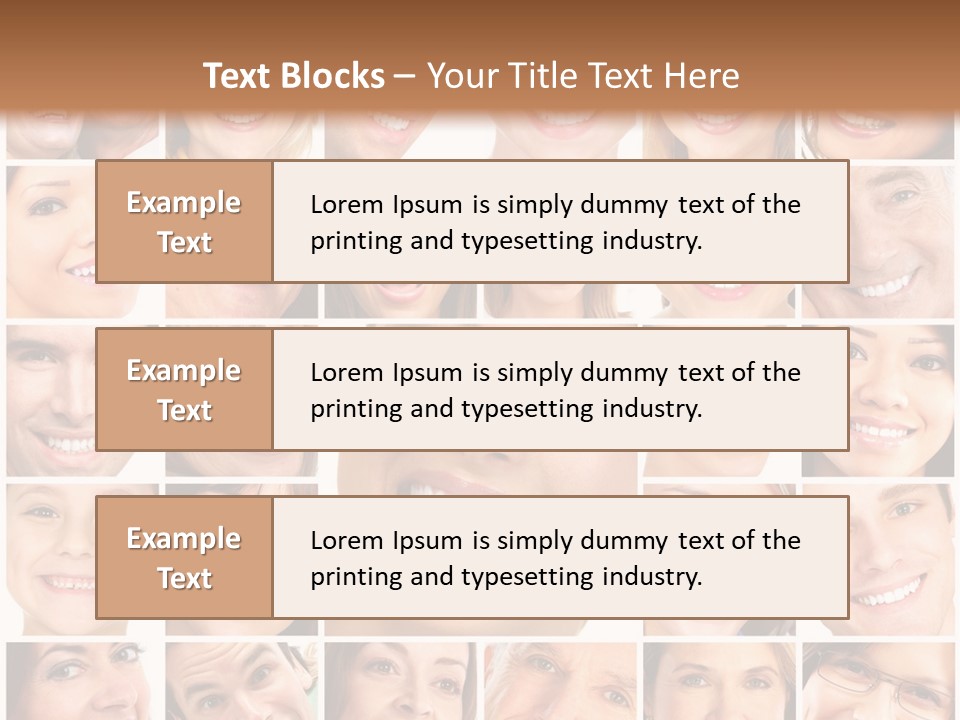 Cheek People Dentist PowerPoint Template