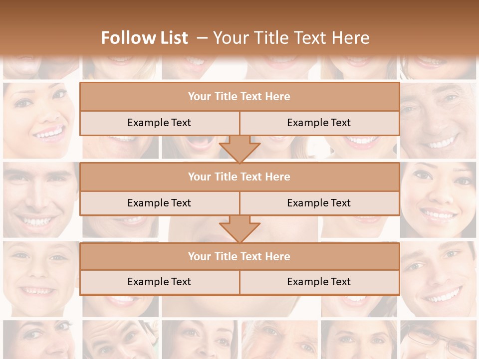 Cheek People Dentist PowerPoint Template