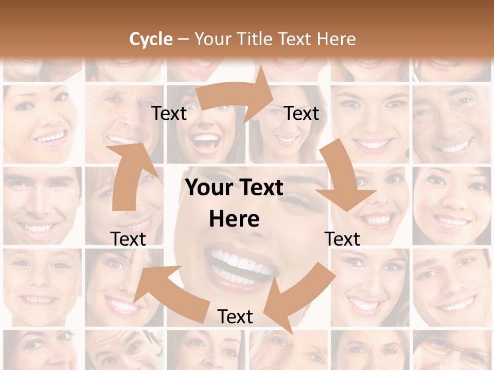 Cheek People Dentist PowerPoint Template