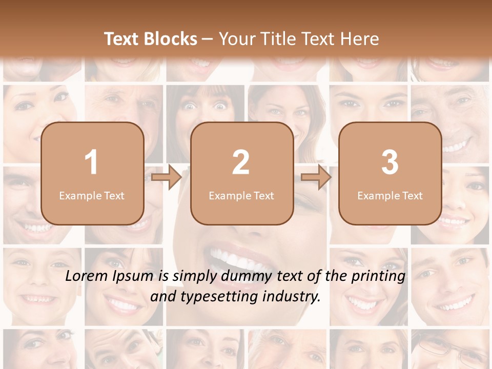 Cheek People Dentist PowerPoint Template