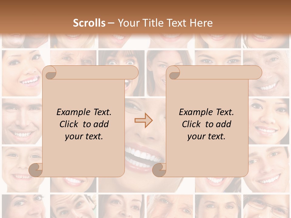 Cheek People Dentist PowerPoint Template