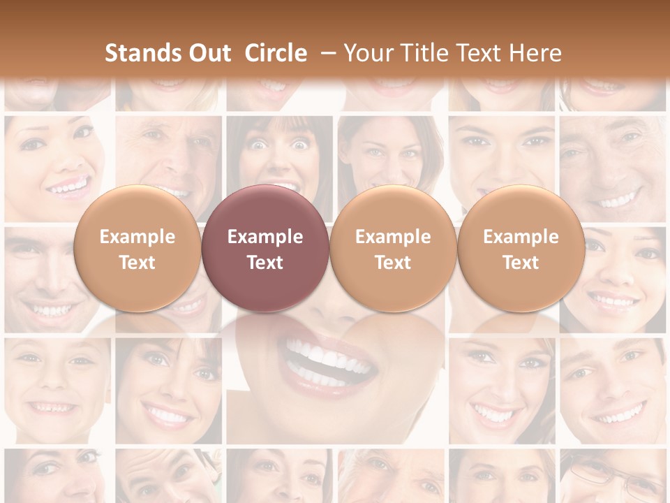Cheek People Dentist PowerPoint Template