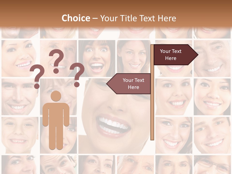 Cheek People Dentist PowerPoint Template
