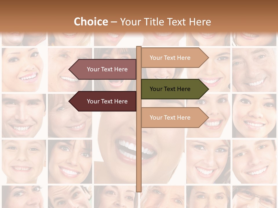Cheek People Dentist PowerPoint Template