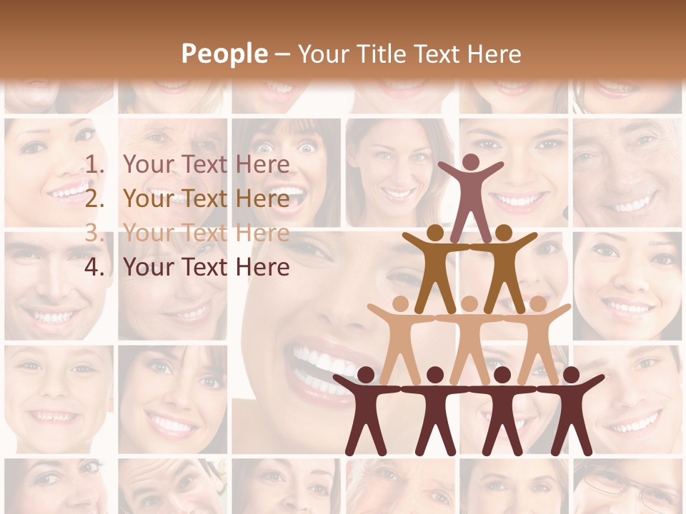 Cheek People Dentist PowerPoint Template