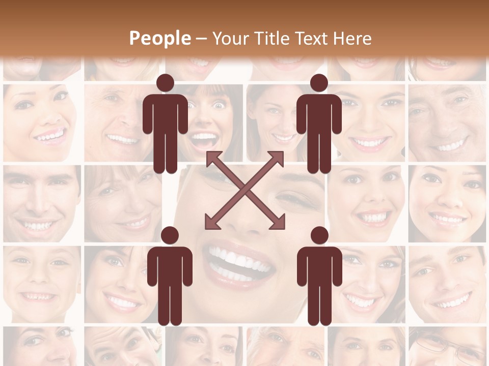 Cheek People Dentist PowerPoint Template