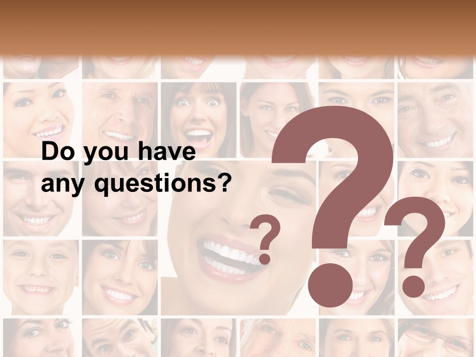 Cheek People Dentist PowerPoint Template