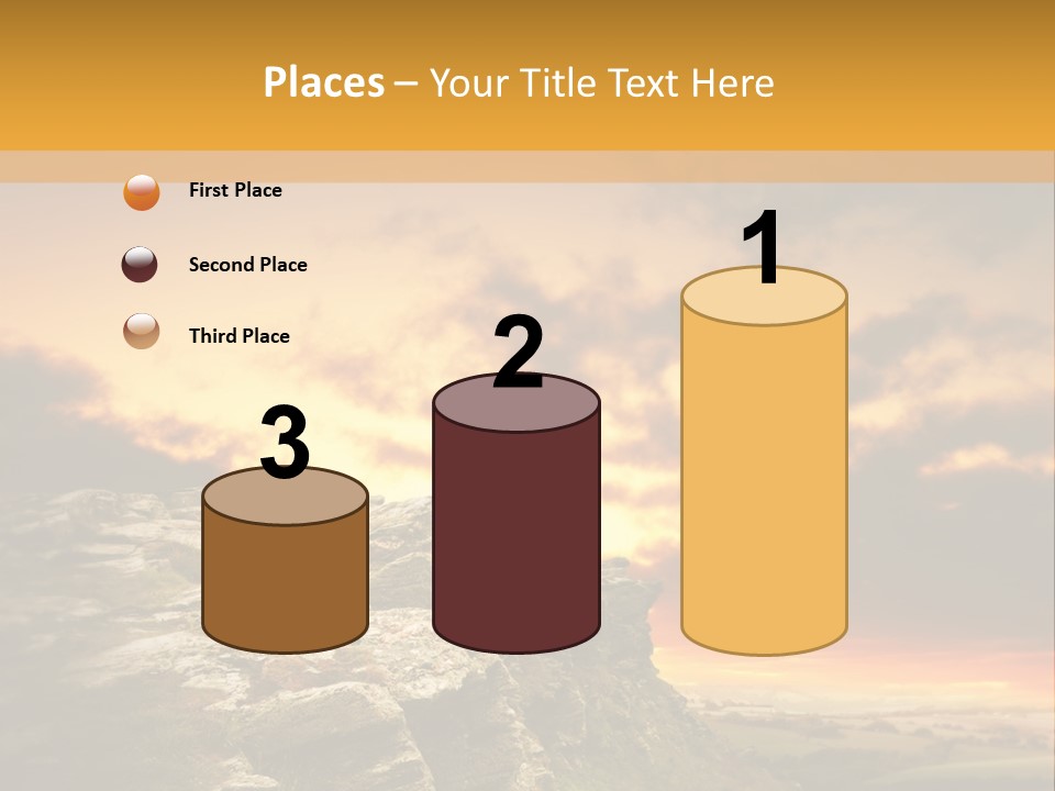 Idyllic Landscape Majestic PowerPoint Template