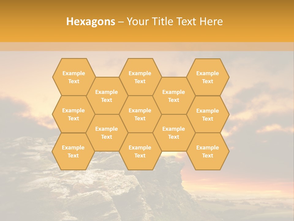 Idyllic Landscape Majestic PowerPoint Template