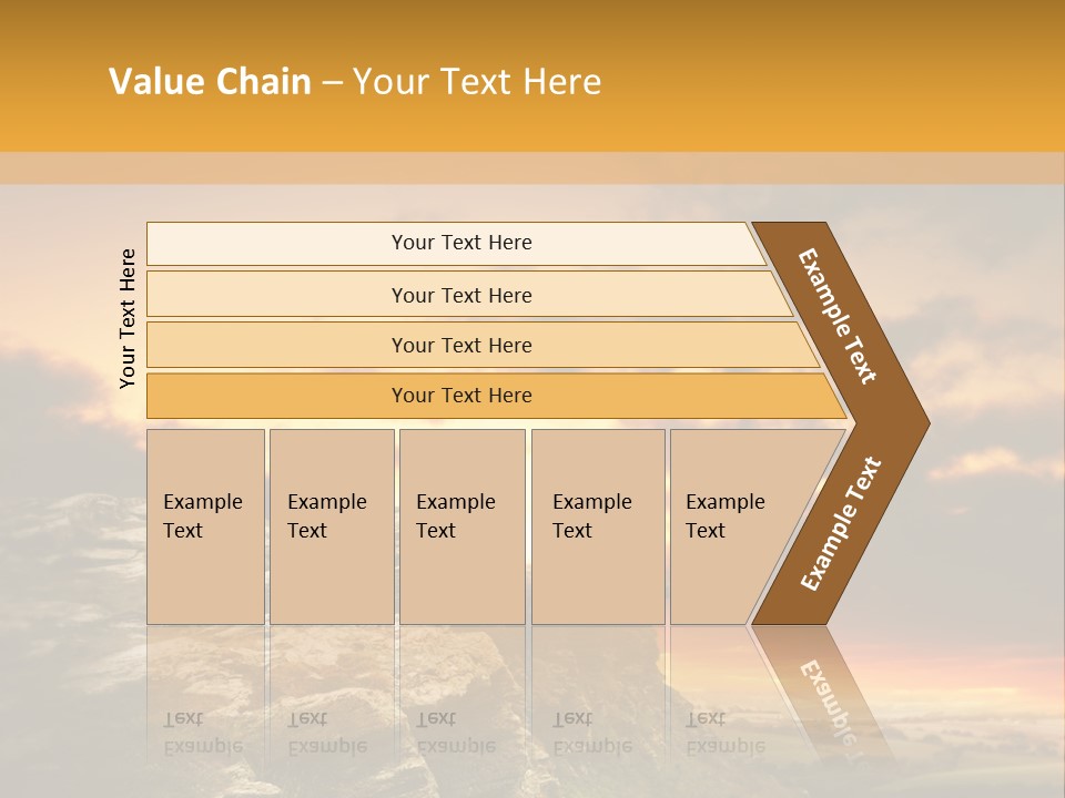 Idyllic Landscape Majestic PowerPoint Template