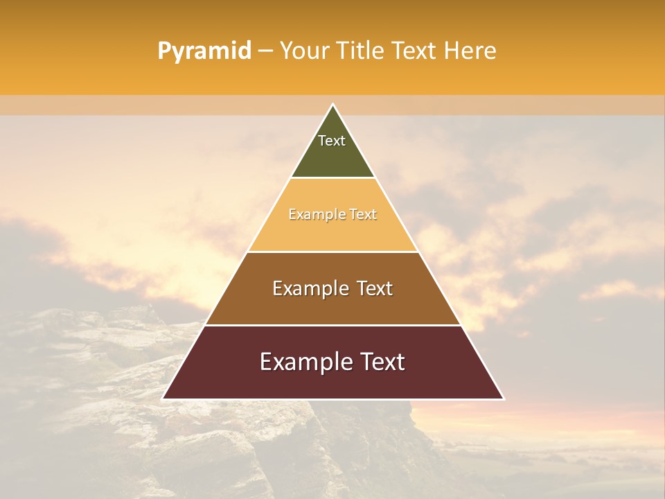 Idyllic Landscape Majestic PowerPoint Template