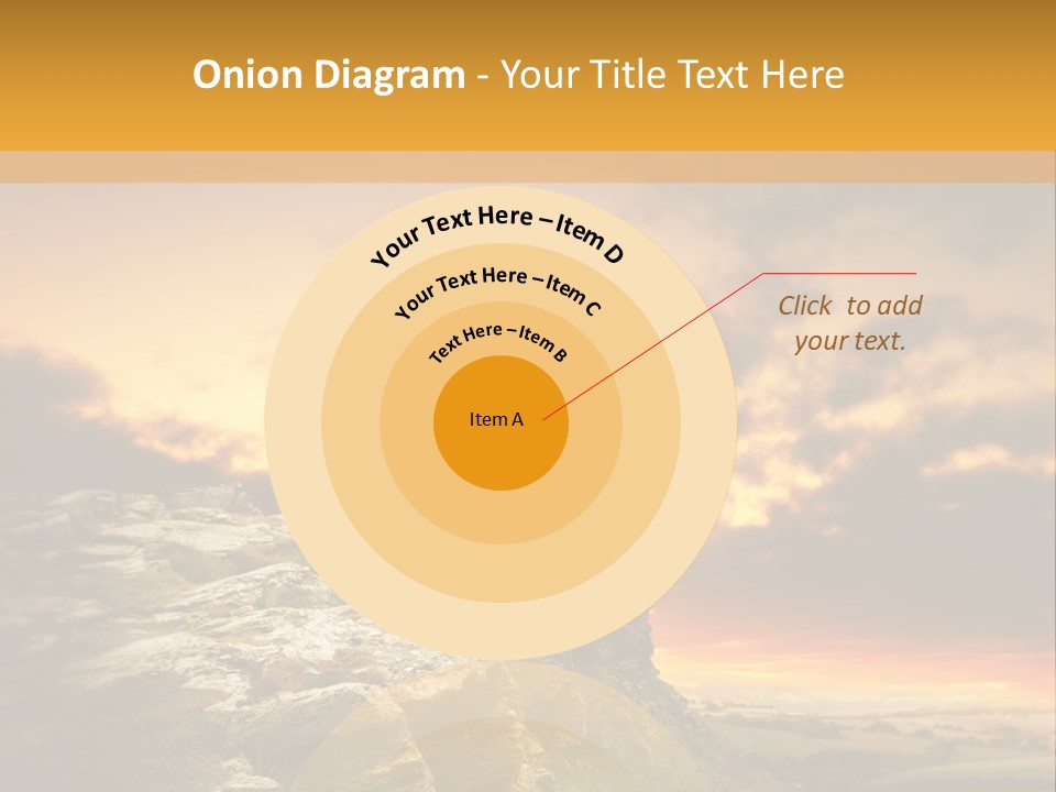 Idyllic Landscape Majestic PowerPoint Template