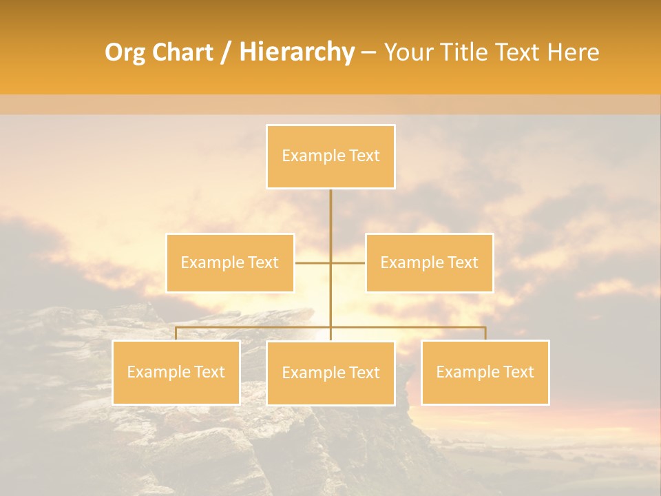Idyllic Landscape Majestic PowerPoint Template