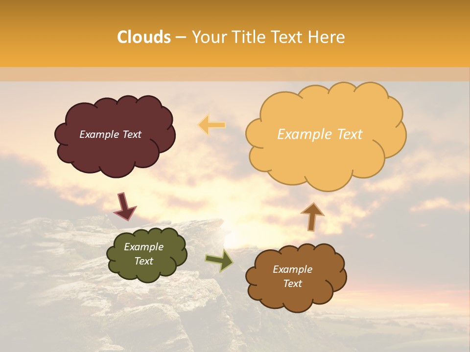 Idyllic Landscape Majestic PowerPoint Template