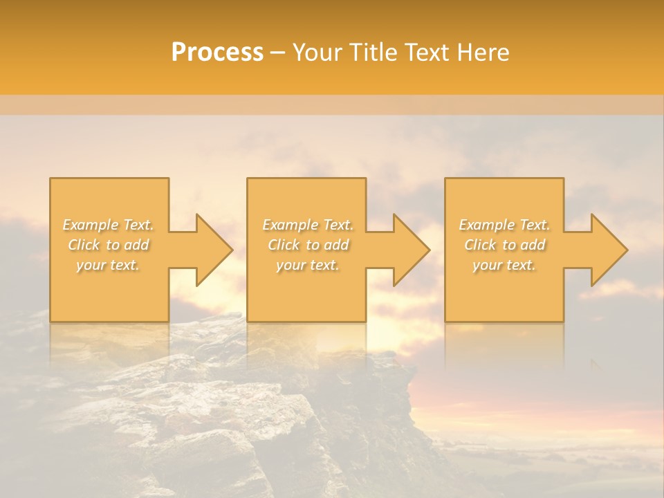Idyllic Landscape Majestic PowerPoint Template