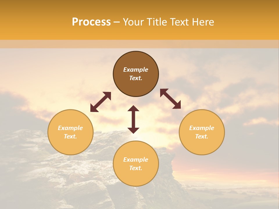 Idyllic Landscape Majestic PowerPoint Template