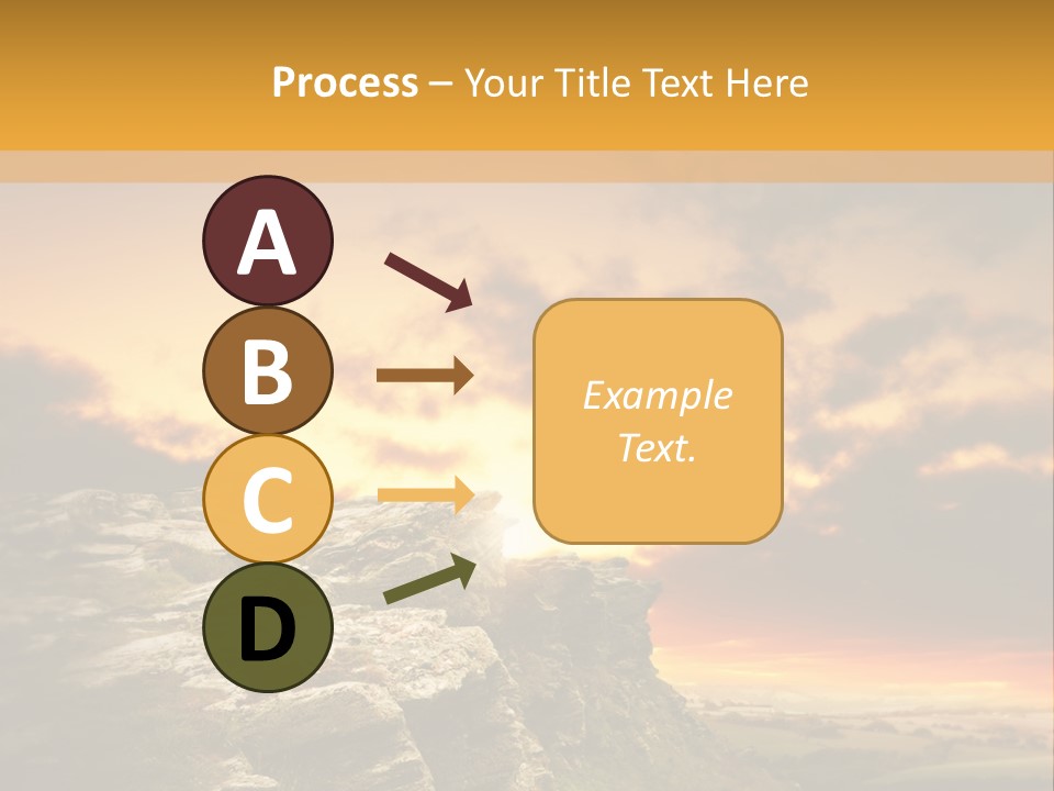 Idyllic Landscape Majestic PowerPoint Template