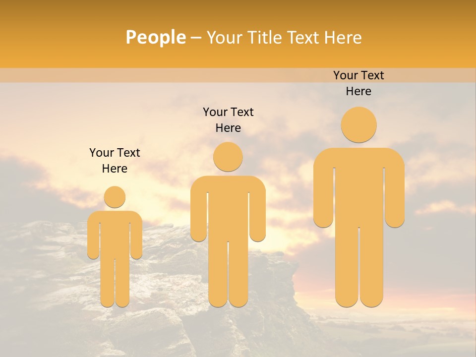 Idyllic Landscape Majestic PowerPoint Template