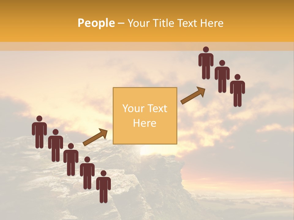 Idyllic Landscape Majestic PowerPoint Template