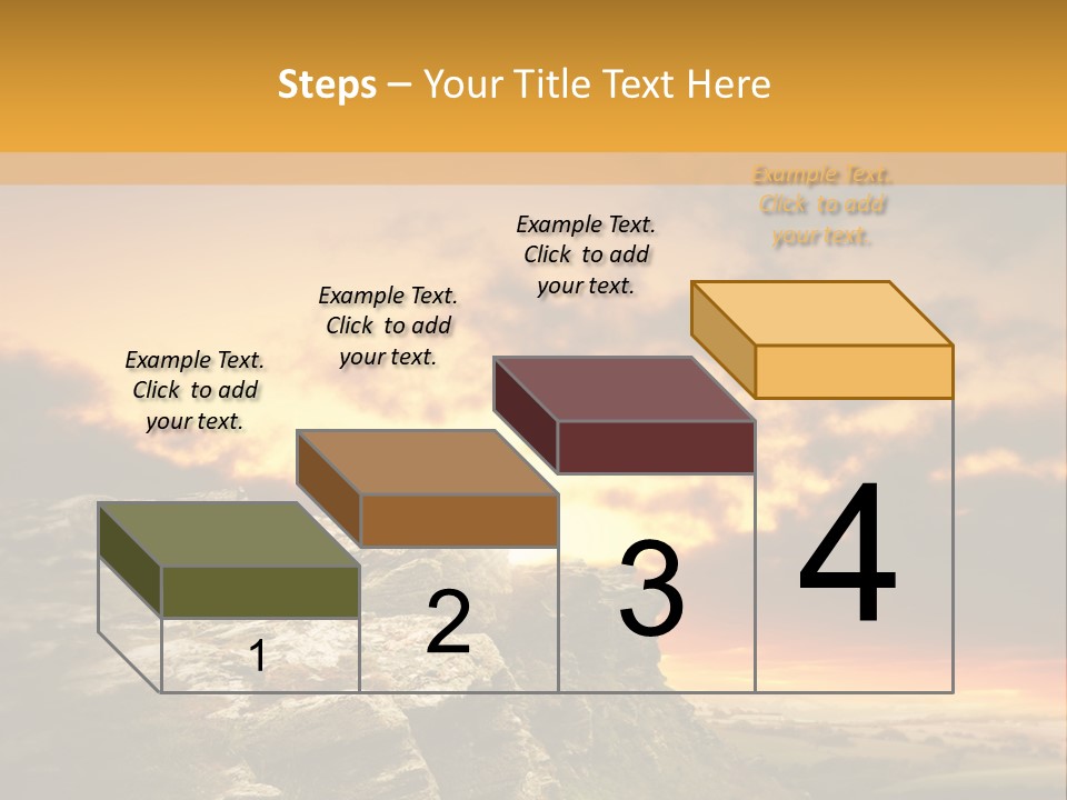 Idyllic Landscape Majestic PowerPoint Template