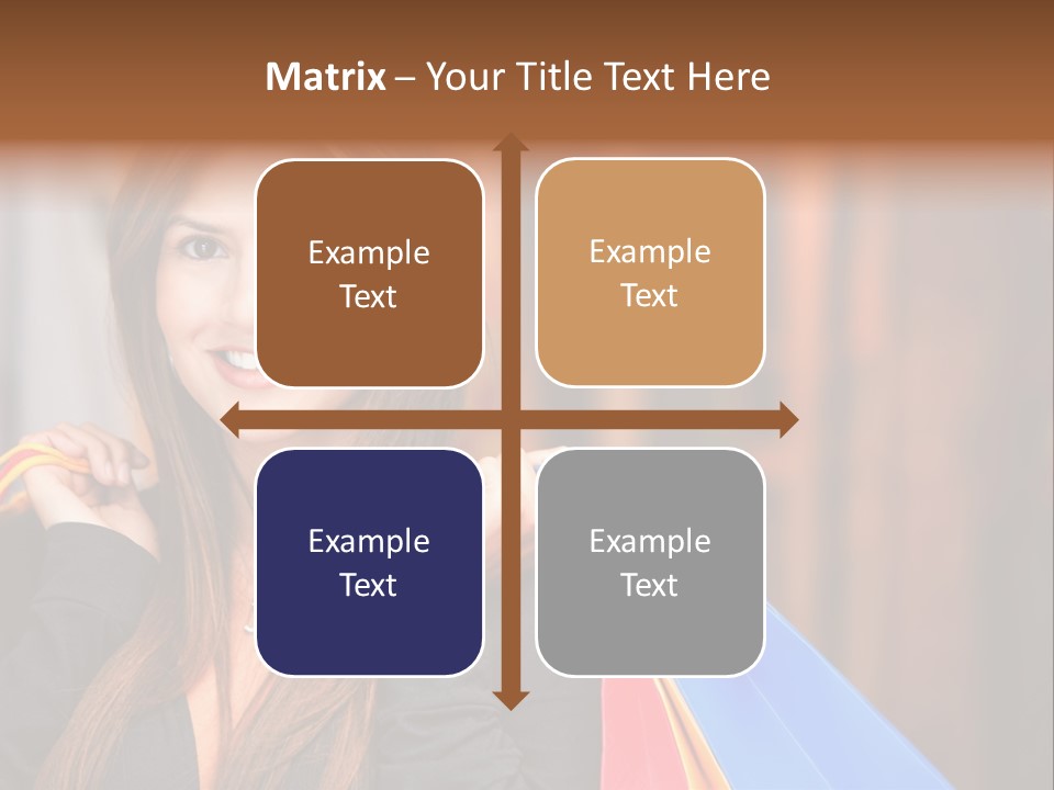 Mall Retail Happy PowerPoint Template