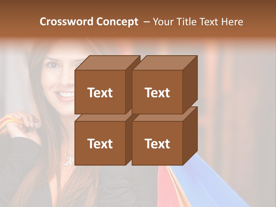 Mall Retail Happy PowerPoint Template